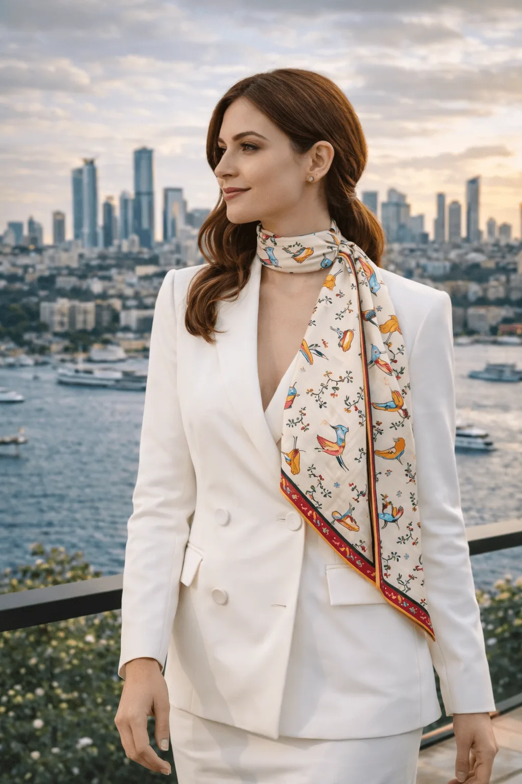 Silk Scarf VI
